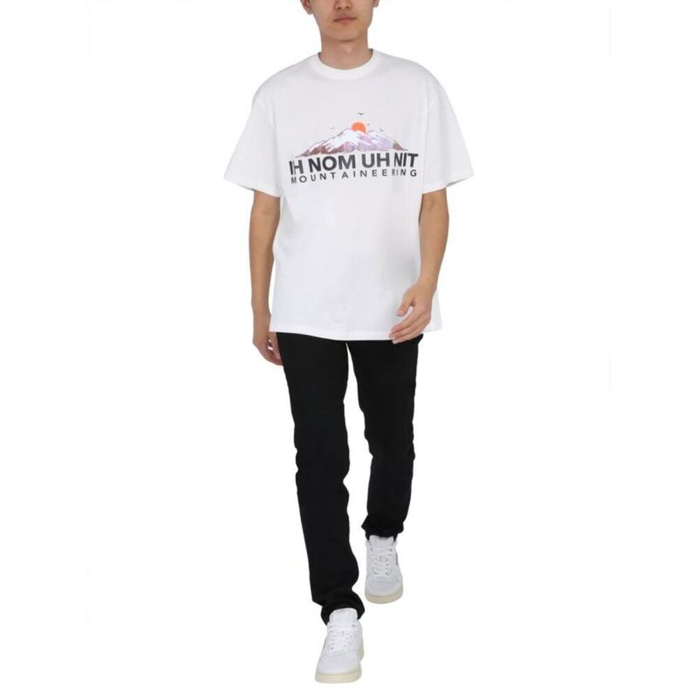 IH NOM UH NIT Mountaineering Graphic T-Shirt Men WHITE T-Shirts